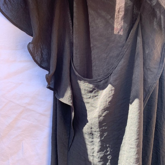 Worthington black sheer blouse - Picture 6 of 11